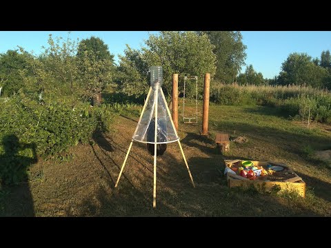 Видео: Ловушка для слепней [и прочих оводов, мух и др.] (catching horseflies)