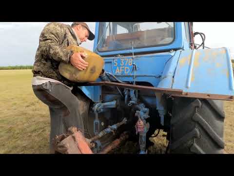 Видео: Сенокос окончен, будем толкать и вывозить.