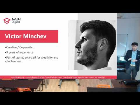 Видео: Copywriting за социални мрежи - Виктор Минчев