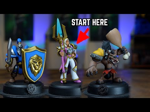 Видео: 5 основных советов по миниатюрной живописи для начинающих!