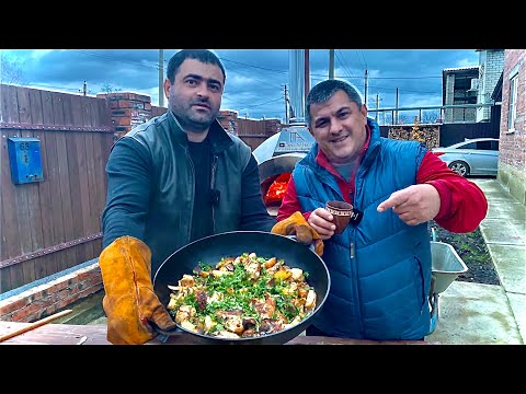 Видео: Рецепт Как Правильно Пожарить Курицу и Рыбу👍 Сочный Шашлык из Рулек