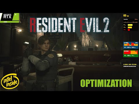 Видео: Resident Evil 2 оптимизация. Настройка и улучшение графики, супер четкая картина 2023.