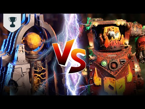 Видео: Bro-турнир в 10ке - Orks vs Necron