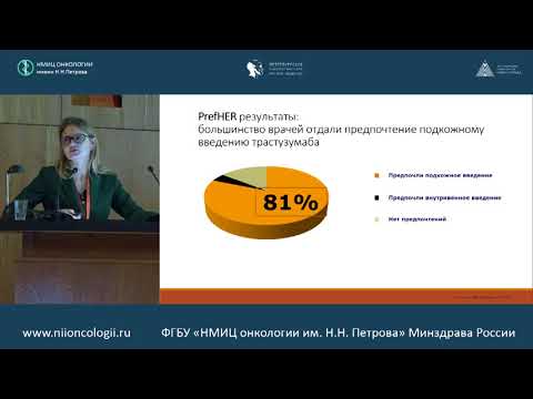 Видео: Эффективность подкожного трастузумаба в лечении раннего рака молочной железы