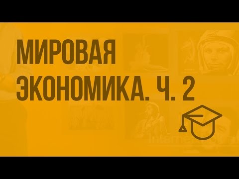 Видео: Мировая экономика. Ч. 2. Видеоурок по обществознанию 11 класс