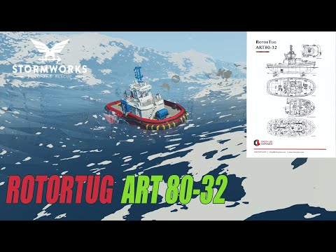 Видео: Stormworks: Industrial Frontier DLC  -  Новый Буксир - RGB - логика