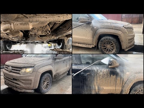 Видео: Удовлетворительная подборка по чистке внедорожников MUDDY 4x4! Все в грязи 🤢 Как отмыть? #асмр #мыть