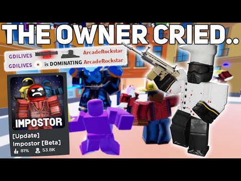 Видео: ПРЕВОСХОДСТВО ТОКСИЧНОГО разработчика Roblox в АРСЕНАЛЕ