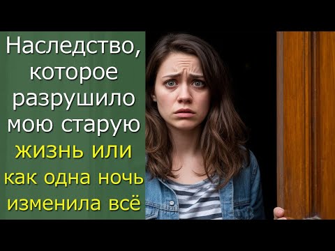 Видео: Наследство, которое разрушило мою старую жизнь или как одна ночь изменила всё