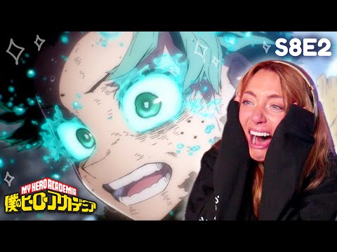 Видео: ЛЕГЕНДЫ НИКОГДА НЕ УМИРАЮТ - Реакция на 2 серию 8 сезона «Моей геройской академии»