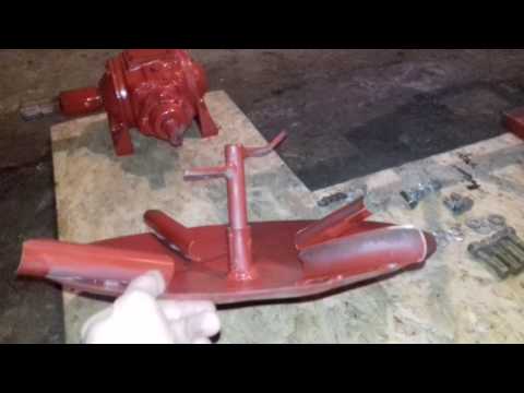 Видео: Самодельный разбрасыватель удобрений часть 2