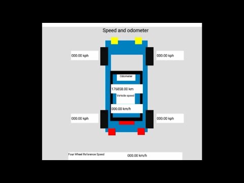Видео: Смотрим реальный пробег Рено в блоке ABS приложением EcuTweker.