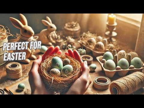 Видео: 5 Пасхальных идей, которые покорят ваше сердце! Пасхальные поделки, пасхальный декор, Пасха diy