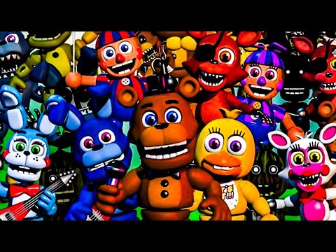 Видео: НАСТАЛО ВРЕМЯ ВЕСЕЛЬЯ  ✅ FNaF World (Мир ФНАФ) Прохождение #1
