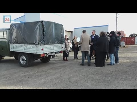 Видео: Абакан формирует гумконвой: в его составе на передовую доставят и технику высокой проходимости