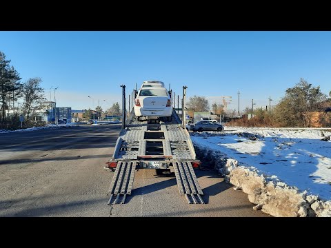 Видео: Выгрузка,  автомобилисты....