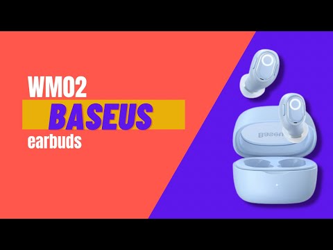 Видео: Baseus WM02 мега наушники
