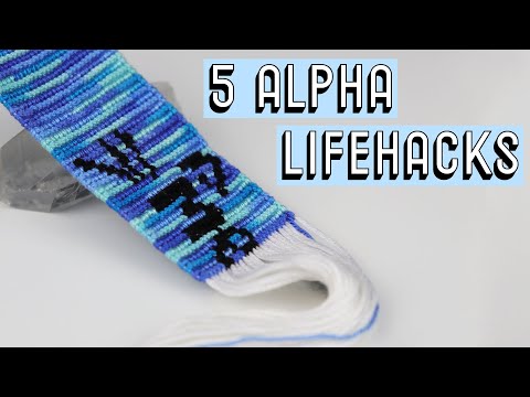 Видео: 5 АЛЬФА-БРАСЛЕТОВ: ЛАЙКИ [CC] || Браслеты дружбы