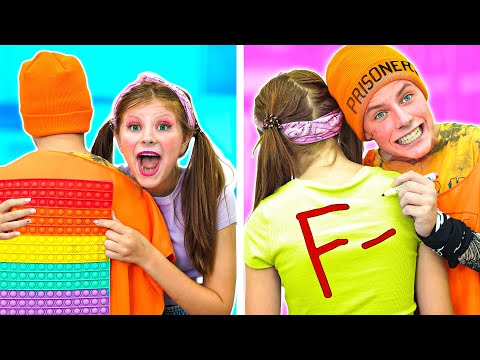 Видео: Если Мой Учитель - Преступник || Необычные Смешные Ситуации в Школе