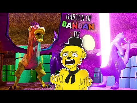 Видео: ДЕТСАД БАНБАНА 4 ФИНАЛ 🔥 Garten of Banban 4
