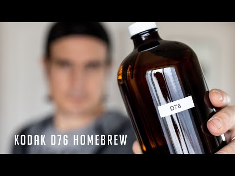 Видео: Kodak D76 Homebrew — приготовление собственного проявителя для плёнки