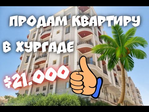 Видео: ПРОДАЮ КВАРТИРУ в ХУРГАДЕ на Красном Море. Новая. С Техникой и Мебелью.