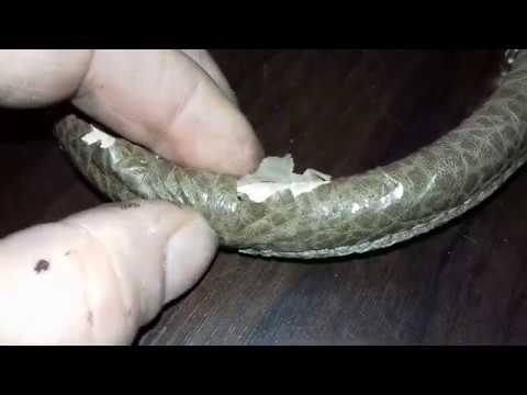 Видео: Замена обтяжки на ручках женской сумки!