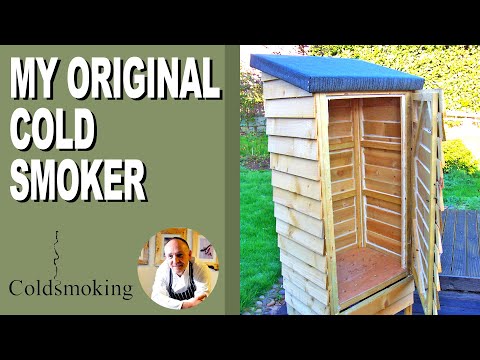 Видео: Мне нравится эта самодельная холодная коптильня — 20 лет копчения на заднем дворе