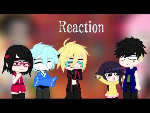 Видео: Реакция новый команды №7(+Химавари)на Хинату Хьюга и Саске Учиха 1/1(нет шипа СасуХина)