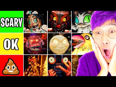 Видео: FNAF ТАЙНА МИМИКА – ВСЕ МОНСТРЫ И ВСЕ ПУГАЛКИ! (РЕАКЦИЯ LANKYBOX!)