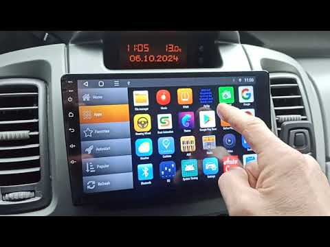 Видео: Opel Vivaro установка android вместо штатной магнитолы