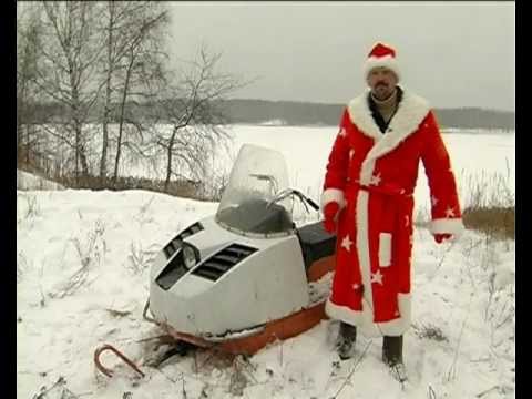 Видео: Тест-драйв снегохода Буран