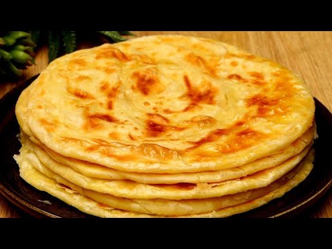 Видео: Мягкие и пышные лепешки – готовы всего за несколько минут!