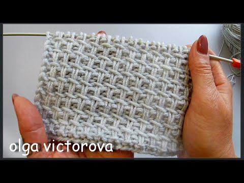 Видео: ОРИГИНАЛЬНАЯ СТИЛЬНАЯ ПЛЕТЕНКА СПИЦАМИ 871 Вязание Узоры спицами