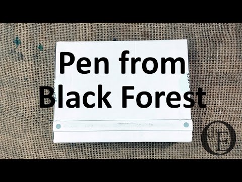 Видео: Ручка в коробке от Black Forest