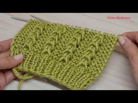 Видео: ШИКАРНЫЙ ОБЪЕМНЫЙ УЗОР ДЛЯ КАРДИГАНА,ШАПКИ.... МК для начинающих.