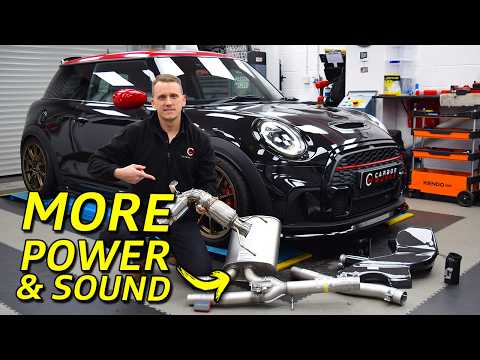 Видео: 48 часов, чтобы добавить ЕЩЕ БОЛЬШЕ мощности и звука этому Mini JCW F56!