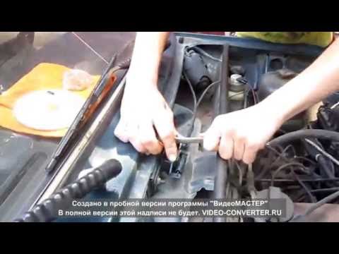 Видео: Регулировка замка капота ВАЗ 2107