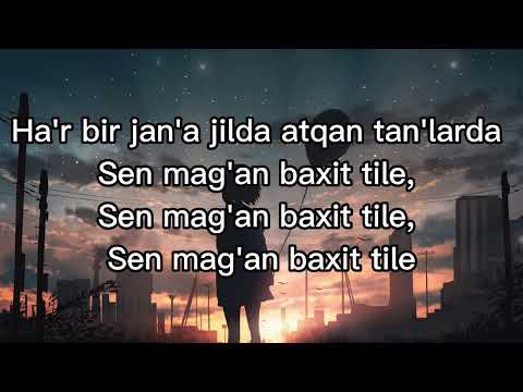 Видео: Mirzagul Sapaeva - Baxit tile (Lyrics/Text). Мырзагул Сапаева - Бахыт тиле (Текст)