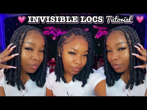 Видео: Урок по созданию невидимых локонов / скручивание из 2 прядей 😍очень подробно #Protectivestyle