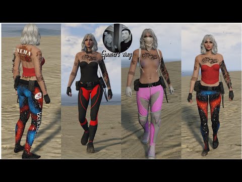 Видео: Глитч на 3 мод костюма, outfits tutorial gta 5 online 