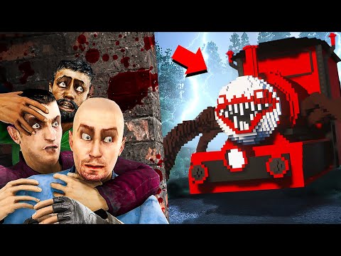 Видео: ЛЕГО ЧУ ЧУ ЧАРЛЬЗ ОХОТИТСЯ НА НАС! ОПАСНЫЙ МОНСТР ПРОТИВ ЛЮДЕЙ В Garry`s Mod