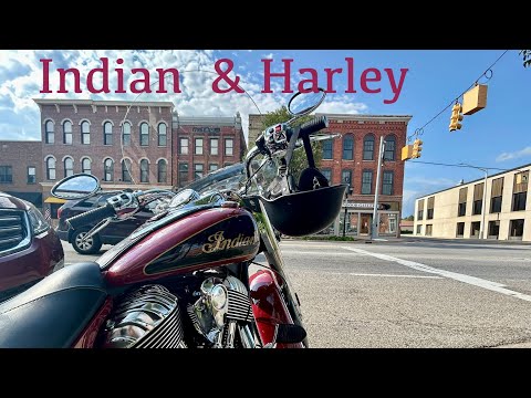 Видео: Indian Chief после Harley. Первое впечатление.