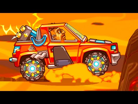 Видео: Электро машина КК-ЭМ Hill Climb Racing 2 #24 Кубки - Дорога к Легенде на Машинки Кида