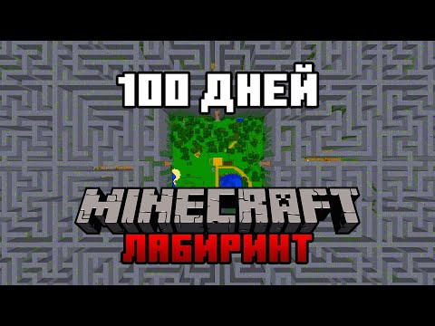 Видео: 100 ДНЕЙ ВЫЖИВАНИЯ В БЕСКОНЕЧНОМ ЛАБИРИНТЕ МАЙНКРАФТ