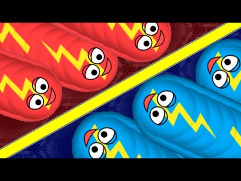 Видео: НУБ vs ПРО команда Wormate.io