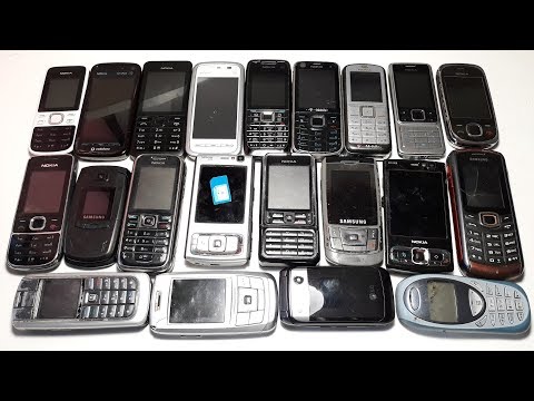 Видео: Посылка от подписчика Рихардса 9 кг ретро телефонов даром из Латвии #1 part Nokia N95, 5800 Express