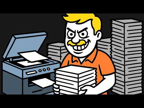 Видео: Распечатать 700 000 Страниц, Потому Что Тебе Не Нравится PDF? Без Проблем!