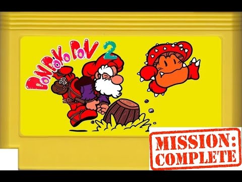 Видео: Don Doko Don 2/Дон Доко Дон 2(Super Mario Bros. 8) (NES/DENDY)