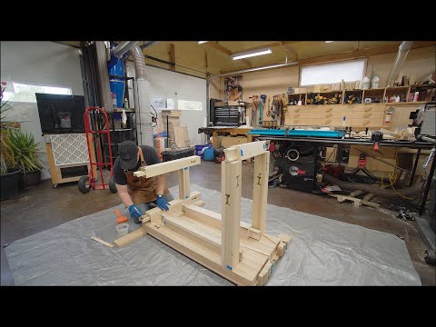 Видео: Верстак для моей дочери
